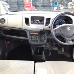 人気のワゴンR黒入荷！走行７万キロで２年車検付！の画像