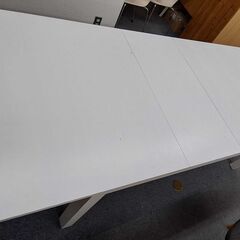 会議用机　白　【IKEA/イケア】 BJURSTA ビュースタ ...