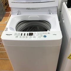 ★ジモティー割引有★4.5kg洗濯機/ハイセンス/HW-T45D/2020/中古品