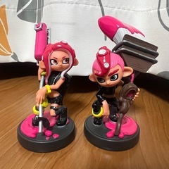 ［値下げ］スプラトゥーン　タコガール、タコボーイamiibo