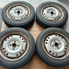 冬14インチ 軽自動車 ダイハツ【富山】日本製 155/65R1...