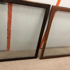 ビンテージガラス戸3の画像