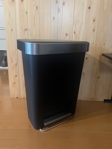 シンプルヒューマン　ダストボックス　レクタンギュラー　ゴミ箱　45L