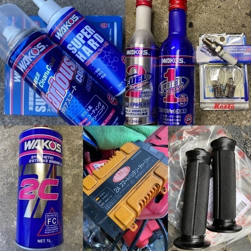 ⭐️ジョルノ快速2ストモデル⭐️タイヤ・シート・プラグ・グリップ