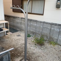物干し台　一対　無料！の画像