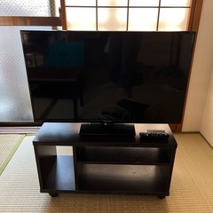 【受付停止】Panasonicテレビ【テレビ台＋fire stickセット】の画像