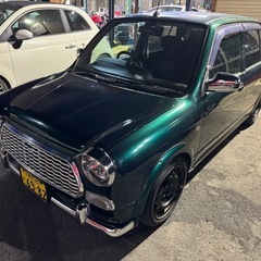 ミニクーパーフェイス 載せ替えターボ4WD ミラジーノ