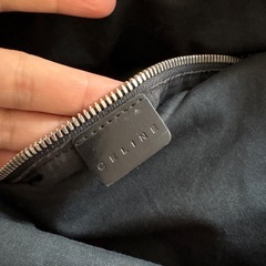 希少 vintage Celine フラップショルダーバッグの画像