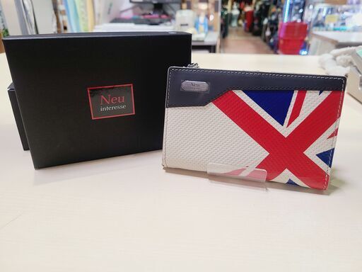 【愛品館 市原店】未使用品！ノイインテレッセ二つ折り財布イクス