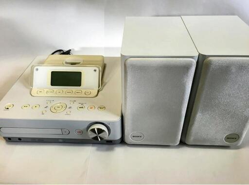 SONY HDD/CD対応 ハードディスクコンポ HDD80GB CMT-E300HD/W \n\n