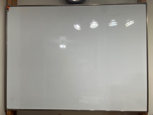 【停止】ホワイトボード （120cm×90cm）