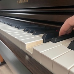 中古美品　上位モデル　ヤマハ電子ピアノ　SCLP-7450DA　木製88鍵盤【島村楽器限定】の画像
