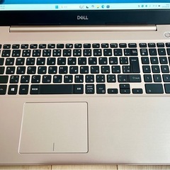 DELL ゴールド 美品 高年式 高性能 ノートPC Corei7第8世代 32GB 1000GB SSD 1000GB HDD 合計2000GB オフィスの画像