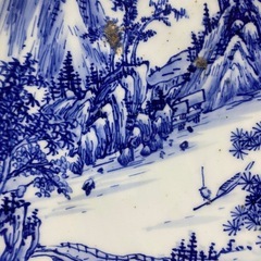 明治時代　古伊万里　大日本肥蝶山山口製 骨董 蔵出し 時代物 古美術品の画像