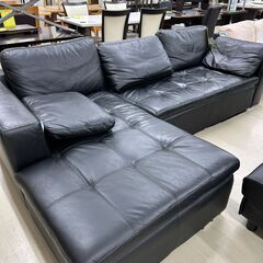 【ジモティ来店特価!!】ソファー　ブラック　J-250287