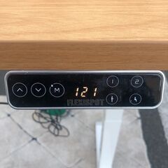 ▼値下げ▼昇降式デスク  FLEXISPOT  140×70×72〜120㎝ 💳自社配送時🌟代引き可💳※現金、クレジット、スマホ決済対応※【送料に設置込】の画像