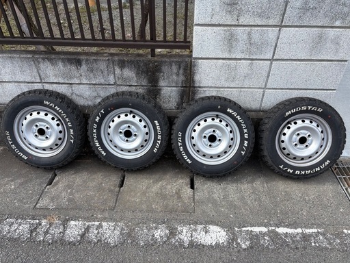 マッドスター　ワンパクMT タイヤ&ホイールセット