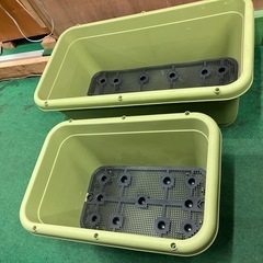 菜園コンテナ2個セット
