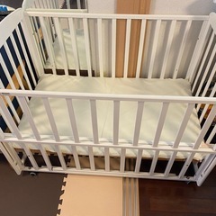 ベビーベッド　分解お渡しok　※マット無し