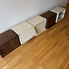 【無料0円】カラーボックス5個 差し上げます