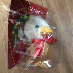 Aflac アフラック クリスマス ダック ぬいぐるみ ★ 新品未開封 2個の画像