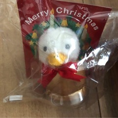 Aflac アフラック クリスマス ダック ぬいぐるみ ★ 新品未開封 2個の画像