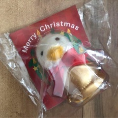Aflac アフラック クリスマス ダック ぬいぐるみ ★ 新品未開封 2個の画像