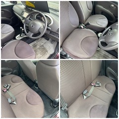 🉐H22 日産マーチ2WD AT 一時抹消　走行44,800㌔フルセグナビ スマートキーの画像
