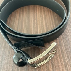 【本日20日、明日21日に受け渡し出来る方限定】ZARA レザーベルト　ブラック　美品の画像