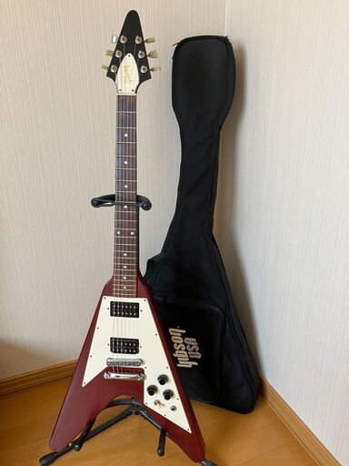 【音出し確認済】Gibson USA FlyingV／ギブソン フライングV 2005年製（純正ソフトケース付）