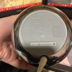 一旦取り置き状態です。ソニーワイヤレススピーカーの画像