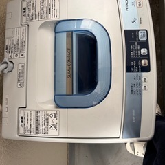 HITACHI  洗濯機　無料です。まだまだ使えます。 5kg ...