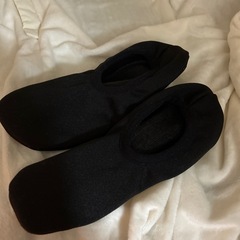 【未使用】キャンドゥの靴下カバー 黒の画像