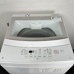 ①最新式・美品★ニトリ 全自動洗濯機6.0kg　2022年　配送お手伝可