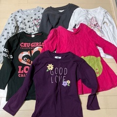 Tシャツ　ワンピース　120サイズ　女子　