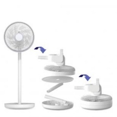 充電式DCモーター　リビング扇風機　DJC-E550M