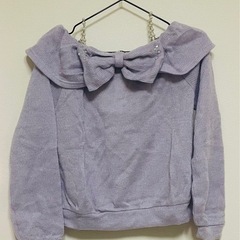 ラメ入り ニットの画像