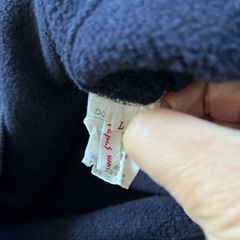 パパス　スウェット　パーカー　ネイビーの画像