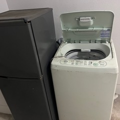 洗濯機と冷蔵庫