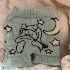 【ほぼ未使用】プーさん モコモコパンツの画像