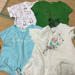 Tシャツ　ワンピース　120サイズ　女子　の画像