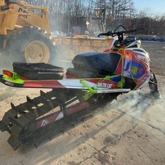 2022 CAT アルファ　セル付　北海道　スノーモービルの画像