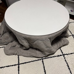 タンスのゲン こたつ　丸型テーブル　100cm 