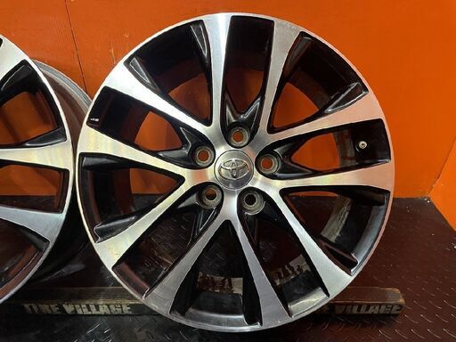 トヨタ エスティマ 純正ホイール 18インチ 4本 7J5HPCD114.3+51