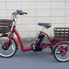 受付中}?⭐️2024⭐?電動三輪車 ブリヂストン ラクットワゴン 電動