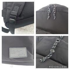 値下げしたした！多ポケット PCも入るリュック ブラック 美品　軽量の画像