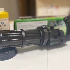 【受渡者決定】シャボン玉おもちゃ　電動バブルガトリング