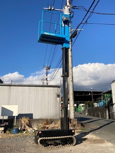 アイチ製 高所作業車 RM04B バッテリー、クローラー式 バッテリー新品に交換積み 静岡県 富士市発 下取り可能