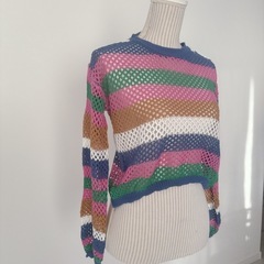 新品未使用サマーニットの画像