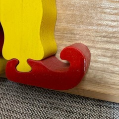 お値下げしました！　木製パズル　ピエロ　未使用品の画像